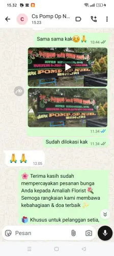 Testimonial Papan Bunga babakankeusik